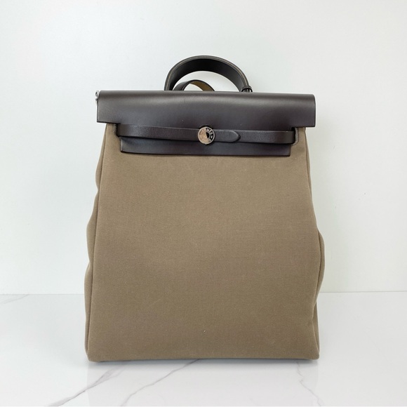 Hermes Other - Hermès Herbag A Dos Zip Retourne Backpack
